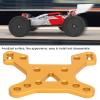 Car Tower, Shock Absorber Plate, PShock Tower Damper Aluminum Alloy Lightweight Front Rear Shock Tower for RC Car Spare Parts for Wltoys 144001 1/14(Golden Y) view 4