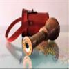 Arch Instruments Brass Monocular with an Attractive Engraved Floral Head Telescope with Small Handy Leather Bag view 2