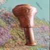 Arch Instruments Brass Monocular with an Attractive Engraved Floral Head Telescope with Small Handy Leather Bag view 4