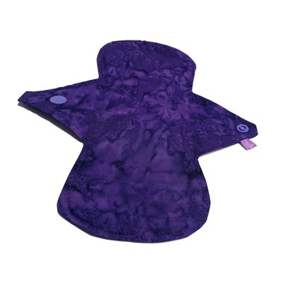 Reusable Menstrual Pads. 100% Cotton (PurpleHaze)