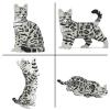 JEKCA Bengal Cat 4-in-1 Pack 01S-M02 | Cat Plastic Building Blocks | Age 14+ view 1