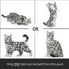 JEKCA Bengal Cat 4-in-1 Pack 01S-M02 | Cat Plastic Building Blocks | Age 14+ view 2