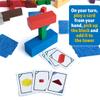 Continuum Games Build Up: The Classic Block Stacking Game 20 Block Tumbling Tower Balancing Game 2-6 Players Ages 8 and Up view 3