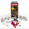 Continuum Games Family Traditions Mexican Train Dominoes Tin, Crystalline Dominoes view 1