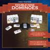 Continuum Games Family Traditions Double 9 Dominoes - 55 Piece Set in Storage Tin, Crystalline Dominoes for Kids and Adults, Classic Game Night and Travel view 2