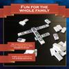 Continuum Games Family Traditions Double 9 Dominoes - 55 Piece Set in Storage Tin, Crystalline Dominoes for Kids and Adults, Classic Game Night and Travel view 3