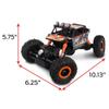 Mean Machine 1/16 R/C Rock Crawler Series [2.4GHz] Rock Crawler Fang, Innovative Suspension System, Powerful Motor, Grippy Tires, 150-foot Range, Pistol Grip Controller, Real time 4x4 view 4