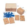 Adena Montessori Math Materials 1-10 Counting Pegs - Fun & Educational Number Game for Toddlers view 2