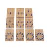 Adena Montessori Math Materials 1-10 Counting Pegs - Fun & Educational Number Game for Toddlers view 3