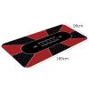 Professional Poker Mat Portable Poker Table Top, Smooth Premium Surface and Water Repellent, Red, 120x60cm/180x90cm, for Games Everywhere view 2
