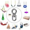 Dakzhou Bearing Swing Swivel 360 Rotary 820 lb Capacity, Safe and Reliable Suspension Connection Accessories for Swing Air Dance Hammock Chair Yoga Swing Climbing Projects view 2