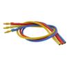 Treehobby 3PCS 4.0mm Banana Gold Bullet Connector Extension Cable for RC Brushless Motor ESC Extension Cable Wire RC Car Boat Parts (14AWG 30CM) view 1