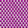 48" 18mm Round Metallic Hot Pink Mardi Gras Beads Case Dozen (12 Necklaces) view 1