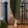 Summer Infant Modern Home Walk-Thru Safety Pet and Baby Gate, 28"-42" Wide, 30" Tall, Pressure or Hardware Mounted, Install on Wall or Banister in Doorway or Stairway, Auto Close Door - Gray view 4