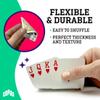 Copag 1546 Neoteric Design 100% Plastic Playing Cards, Poker Size (Standard) Green/Red (Regular Index, 1 Set) view 3