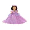 American Fashion World Purple Princess Dress for 14-Inch Dolls |Tiara Included | Premium Quality & Trendy Design | Dolls Clothes | Outfit Fashions for Dolls for Popular Brands view 1