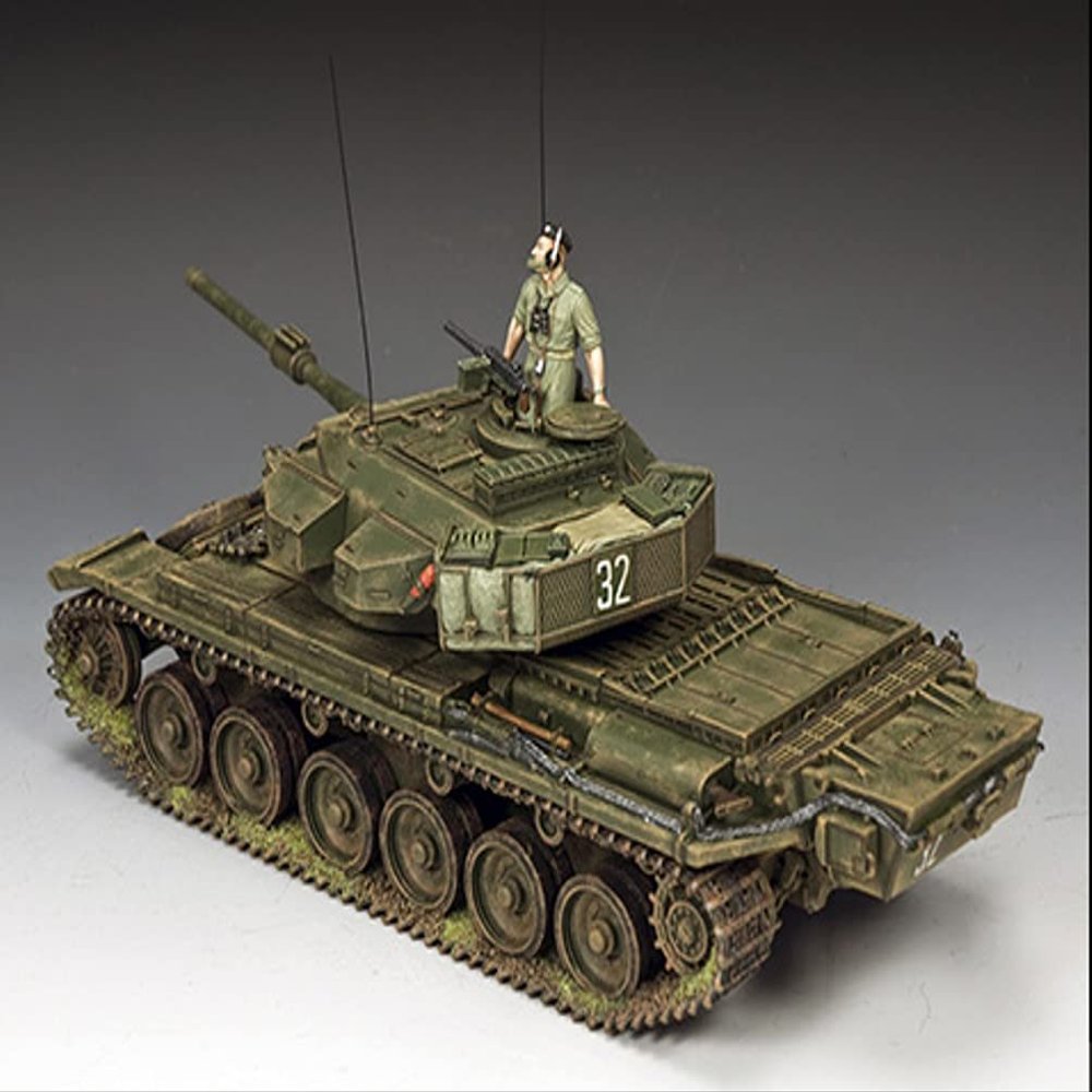 King & Country Toy Soldiers Vietnam VN065 Australian Centurion Tank Set 1:30 Scale Mixed Media