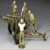King & Country Toy Soldiers Vietnam VN075 U.S.M.C. 105mm Howitzer & Crew Set 1:30 Scale Pewter view 1
