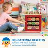Battat  Wooden Activity Cube  City  Themed Activity Center  Educational Toys  Wooden Toys for Toddlers and Kids  1 Year + view 4