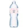 25 Pink Elephants Water Bottle Labels for Baby Shower Party ; Waterproof Water Bottle Wrappers; Its a Girl Water Bottle Stickers Labels Decorations. Made in USA view 2