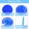 Bubble Wands Set, 28 Pcs Large Bubble Wand with Tray, Great for Kids Summer Outdoor Bubble Party Favors view 2