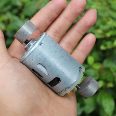 Bclla Zkenshan-DIY Motor 545DC 12V 0.3A Motor Powerful Double Head Vibration Motors for DIY Massager Model Engine Motor, Easy to Install