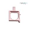 WORKER Metal Catch Plate Dart Gate for Nerf Longshot and Terminator Modify Toy (Rose Gold) view 3