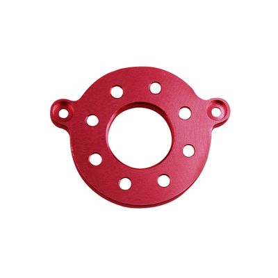 WORKER Metal Plunger Chamber End Cover for Nerf Longshot and Terminator Modify Toy (Red)