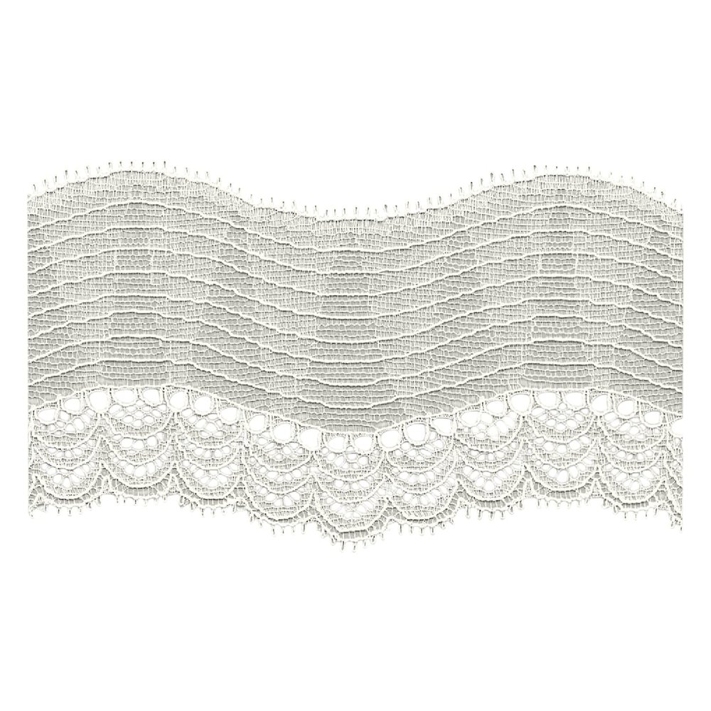 S.I.C River Trimming Lace, White (Off-White)