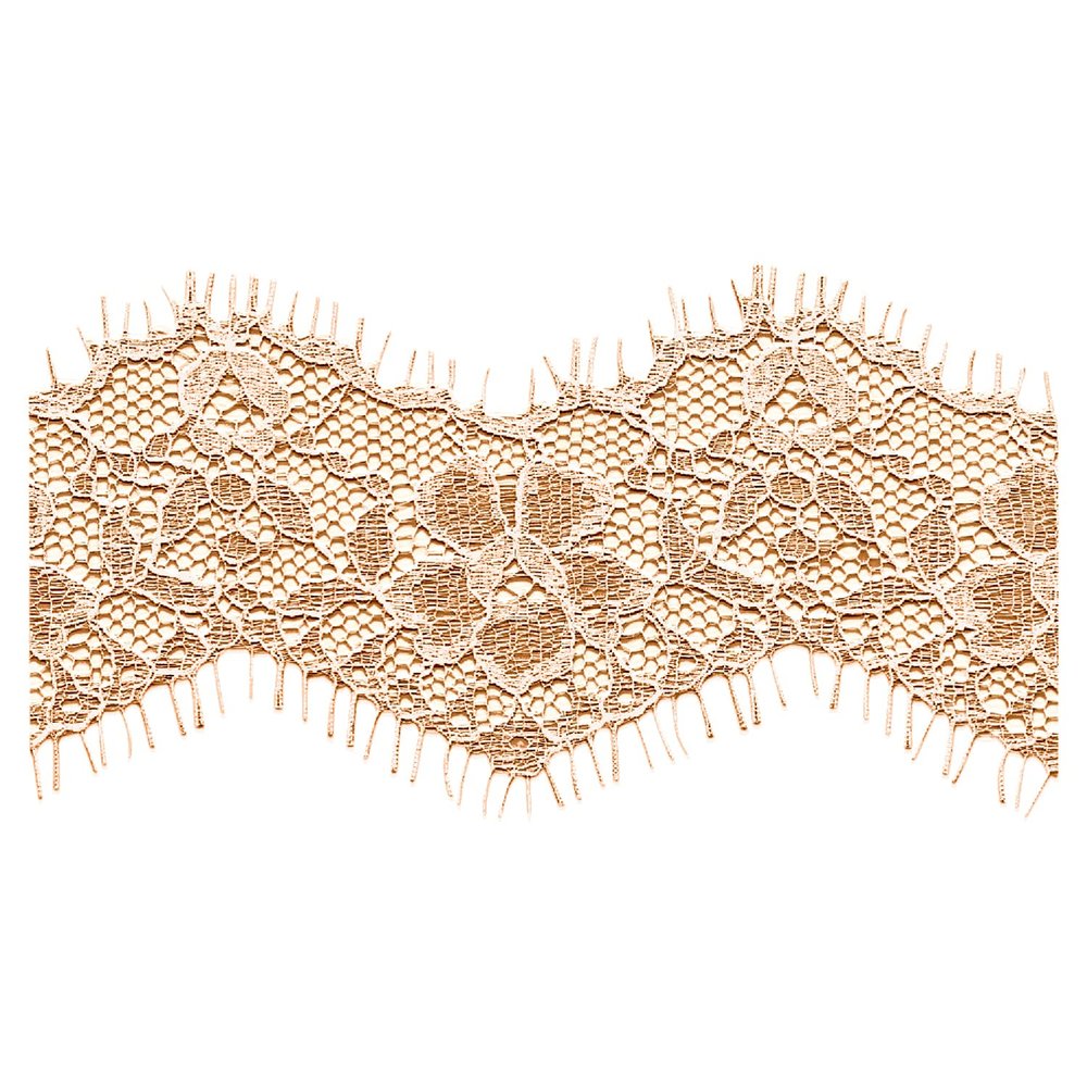 S.I.C. SIC-7910 River Trimming Lace C/#10 Coconut 1 Counter(32.8 ft (10 m)