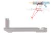 WORKER Pulley Metal Alloy Bolt Sled Kit for Nerf Longshot and Terminator Modify Toy (Silver) view 4