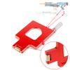 WORKER Metal Plus Pulley Catch Plate Dart Gate for Nerf Longshot and Terminator Modify Toy (Red) view 3