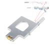 WORKER Metal Plus Pulley Catch Plate Dart Gate for Nerf Longshot and Terminator Modify Toy (Silver) view 1