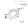 WORKER Metal Plus Pulley Catch Plate Dart Gate for Nerf Longshot and Terminator Modify Toy (Silver) view 2