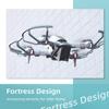 CZFRIEND Traversing Machine Accessories Set for DJI FPV (Propeller Guards + Battery Protection Cover Heightening Landing Gear) view 3