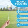 SENSORY4U Rainbow Twirler Stick - 4 Pack - Magic Party Bubble Wand - Spin Twirl Swirl and Dazzle - Fun Addicting Party Favor view 3
