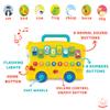 Animal Sounds Bus for Babies 6 Months Old & Up with Lights, Music, Numbers, Volume Control & More - Educational Baby Musical Toys view 3