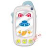 Baby Selfie Toy Phone with Easy-Press Buttons & Light-up Mirror - 9+ Month Old Baby Phone - Musical Toys for Tummy Time view 1