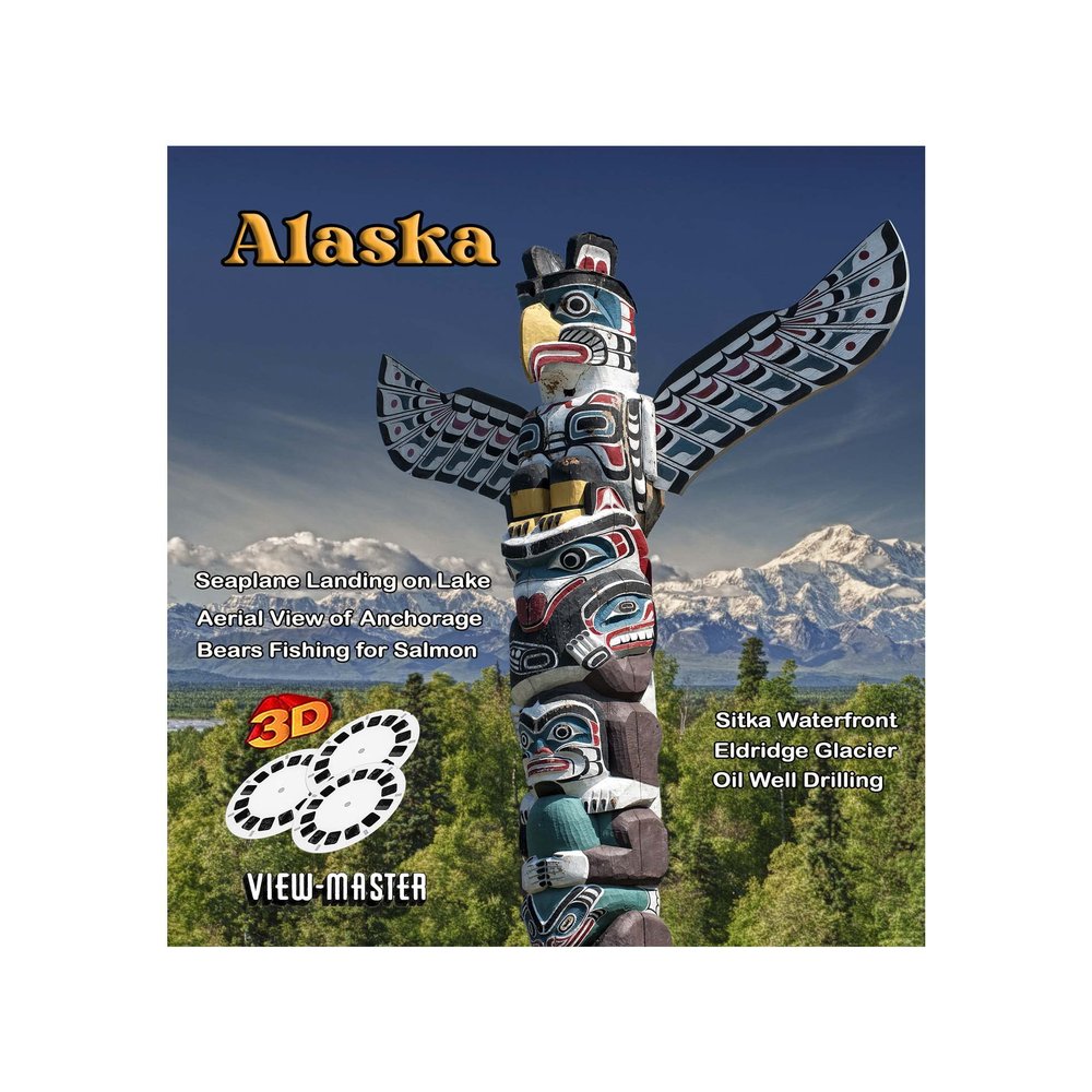 Alaska - State Tour Series - ViewMaster - 3 Reel Set - 21 3D Images