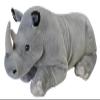 Wild Republic Jumbo Rhino Plush, Giant Stuffed Animal, Plush Toy, Gifts for Kids, 30 Inches view 1
