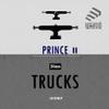 NOAHWOOD Fingerboards Parts Professional Prince II Trucks (34mm) + Update Self-Locking Nuts (Black) view 3