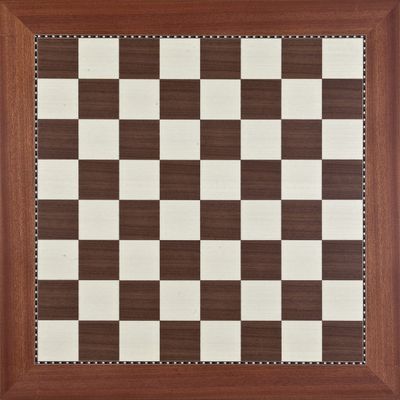 Astor Place Chess/Checkers Board from Spain - Squares 1 3/4 (inches)
