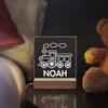 With Love From Julie Personalized Night Light for Kids Girls Boys Customized Gifts for Baby Nursery Lamp Bedroom Decor view 2