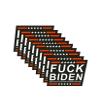 10 Pack Fuck Biden Truck Sticker F Biden Decals 2021 Vote Political FCK Control Anti-Biden Bumper Sticker Laptop Bumper Decal Window Waterproof Decal Car Decoration view 1