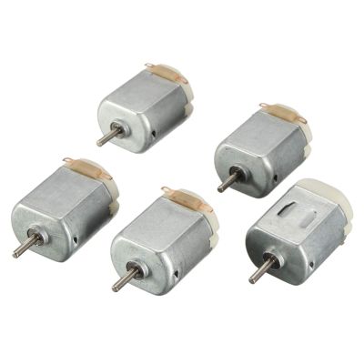 Bclla Zkenshan-DIY Motor High Speed DC 3-6V Mini Miniature Motor for Remote Control RC Toy Car Robot, 5Pcs, Easy to Install