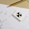 Azeeda 2 x 45mm 'Radioactive Symbol' Erasers/Rubbers (ER00027367) view 2