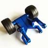 Double Wheel Aluminum Adjustable Wheelie Bar for Traxxas 1/10 E-Revo E-Revo2.0 Blue view 3