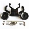 Double Wheel Aluminum Adjustable Wheelie Bar for Traxxas 1/10 E-Revo E-Revo2.0 Black view 1