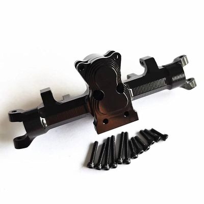 Aluminum Front Axle Gearbox Black Replace AXI31609 for Axial 1/24 4WD SCX24 DEADBOLT AXI90081 Jeep Wrangler JLU CRC AXI00002