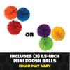 Koosh Balls, Mini Variety 3 Pack - Kids Outdoor Toys, Beach Toys, Outdoor Games for Adults and Family, Kids Toys, Kids Games, Outdoor Play Toys, Fidget Toys, Screen-Free, Ages 3+ view 2